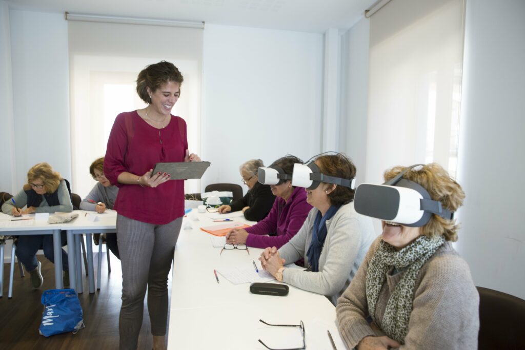 realidad virtual y mayores